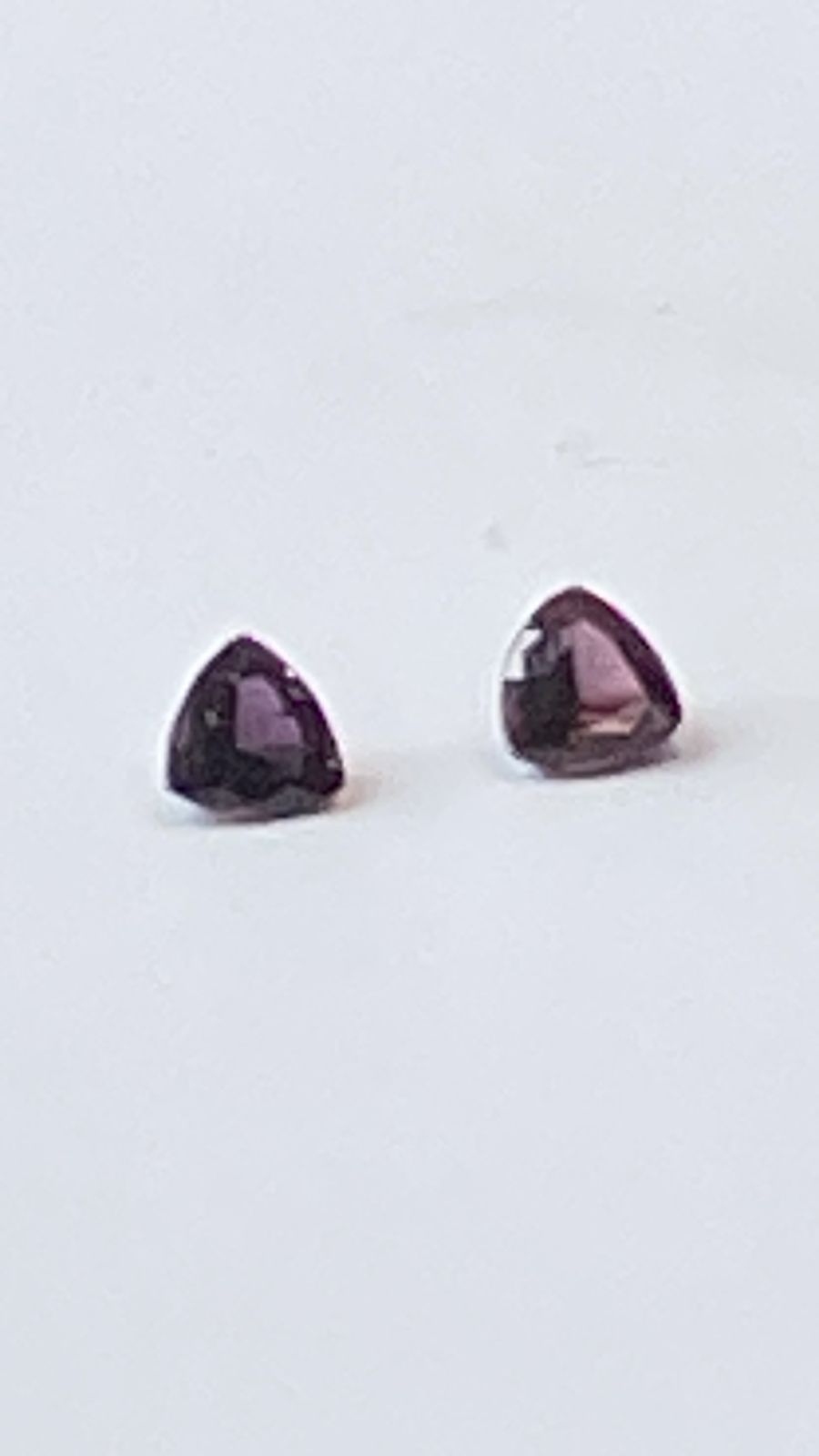 Sapphire Rare Purple 1.16 cts PAIR