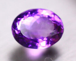 Amethyst Purple Color Gemstone-Brilliant Round Cut Purple Amethyst