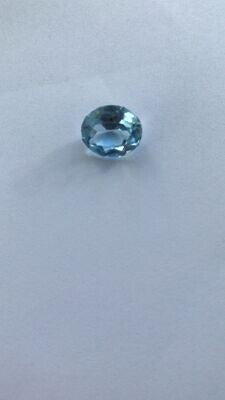 Aquamarine Blue Gemstone - 2.35 cts of Radiant Tranquility