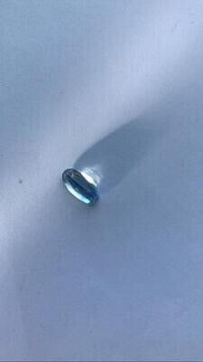 Aquamarine Blue - 1.16 ct Radiant Blue Aquamarine