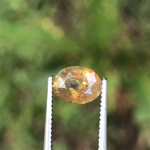 Zircon 0.350 Carat Orange Color