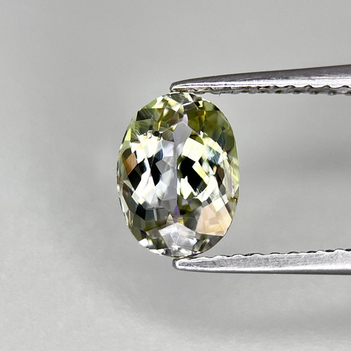 Tanzanite Rare Yellow green 1.37 cts.