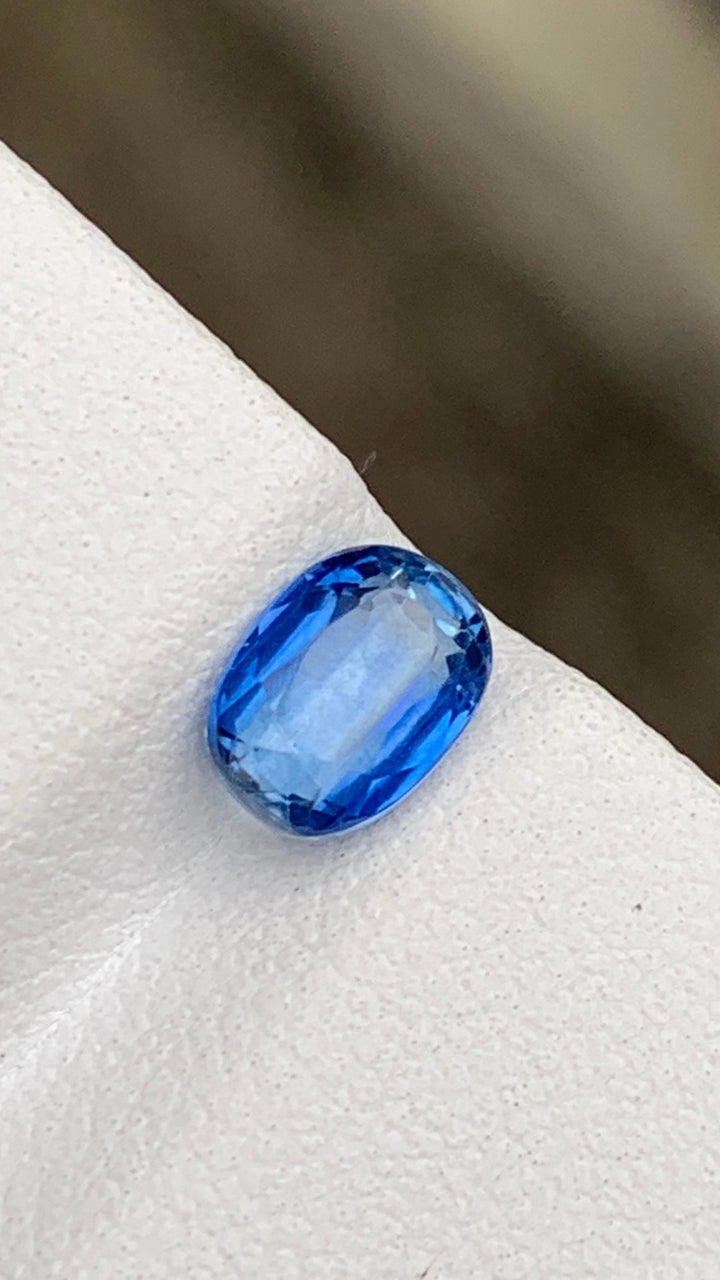 Tanzanite blue color 1.25 CTS.