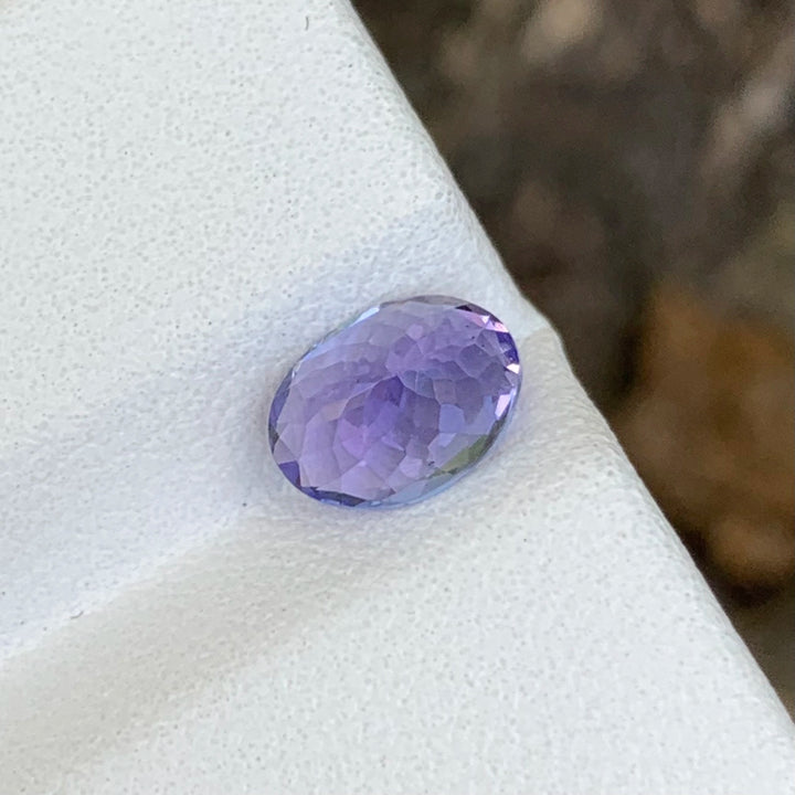 Tanzanite  violet blue 1.21 cts.