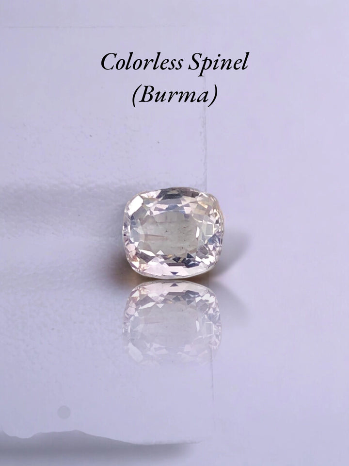 Spinel Certified Colorless 1.26 Cts.