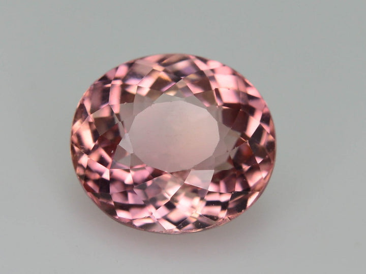 Tourmaline Radiant Pink-Orange Gemstone 3.15 Cts.
