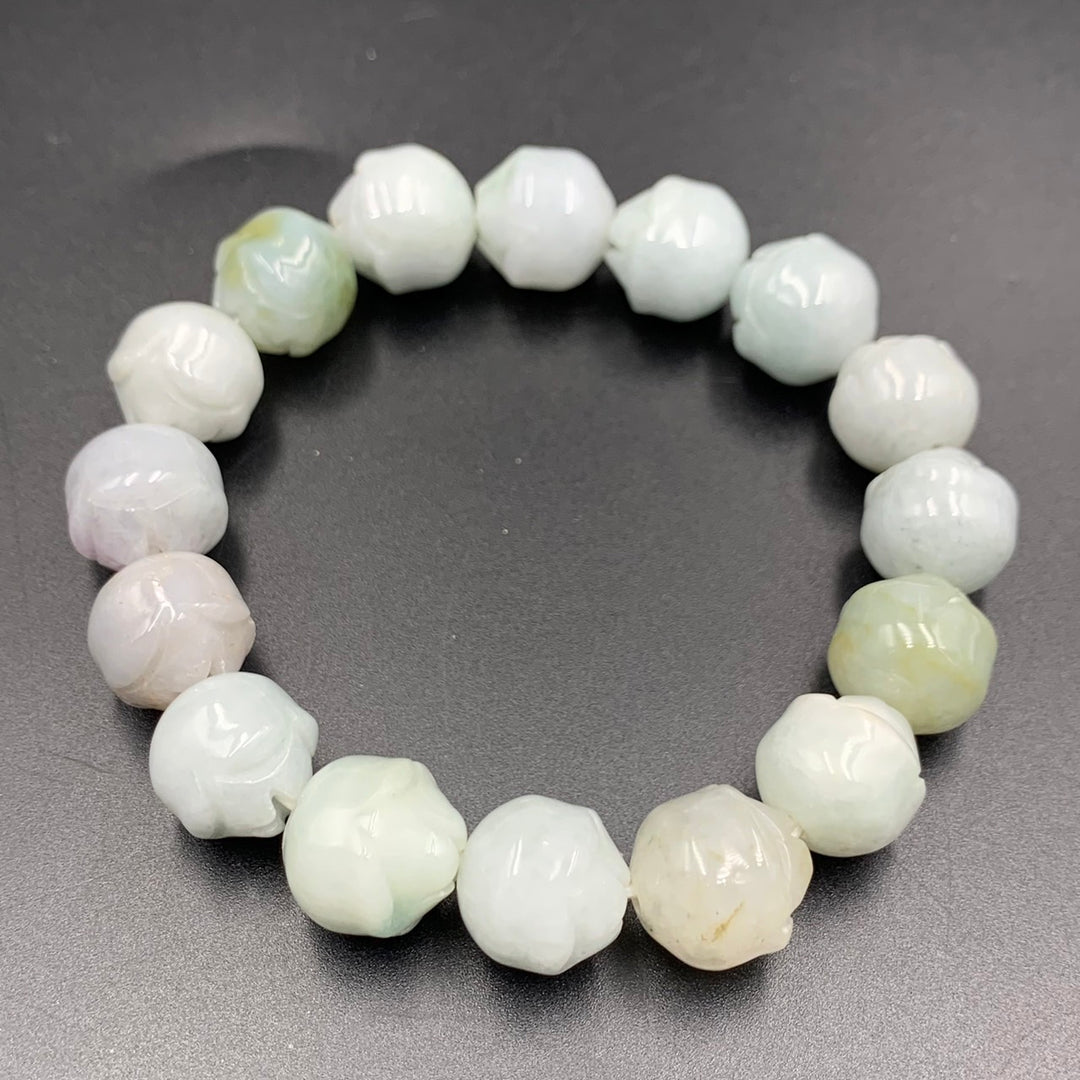 Jadeite Beads Bracelet 304.80 cts