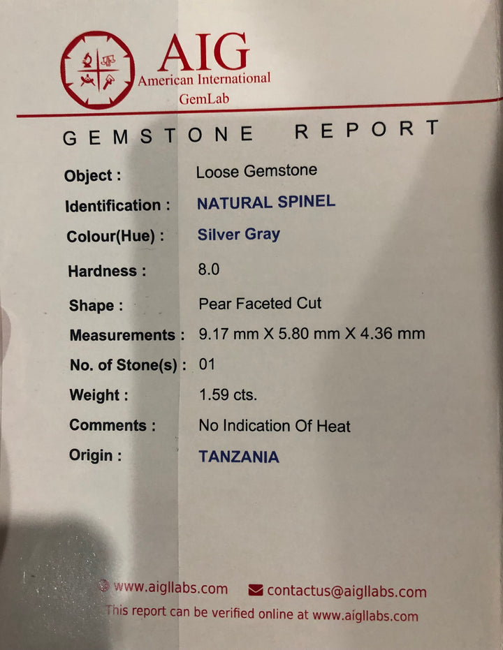Spinel Certified 1.59 Cts.