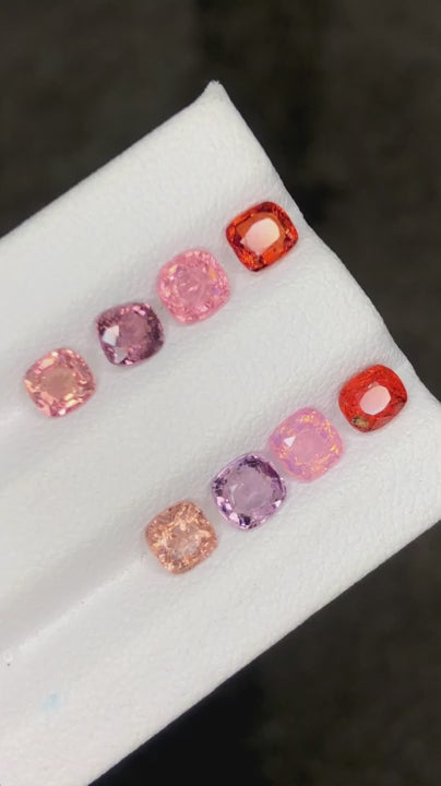 SPINEL MIXED PARCEL 3.69 CTS