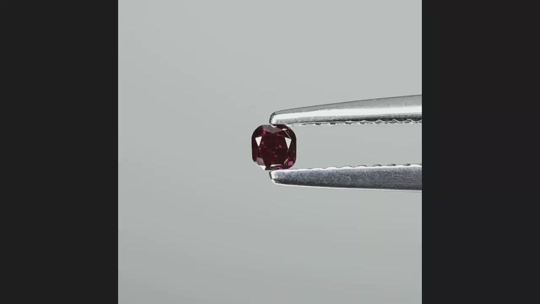 Rare Purple Reddish Diamond