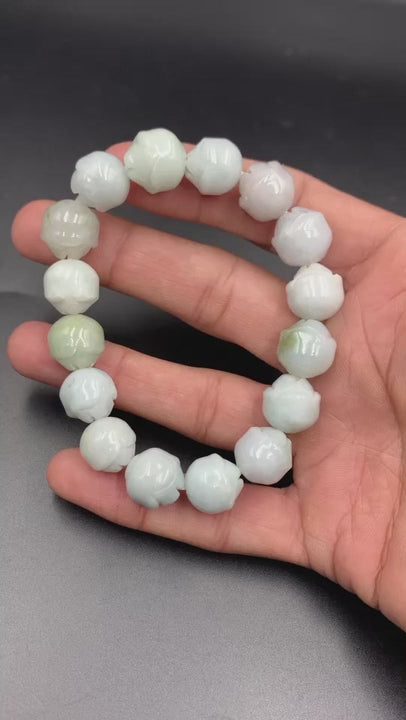 Jadeite Beads Bracelet 304.80 cts