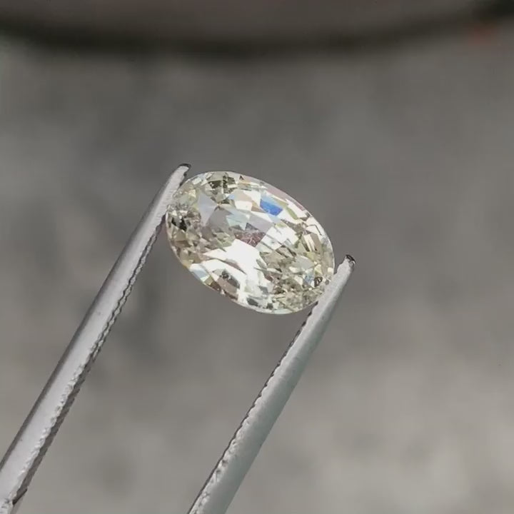 Sapphire yellow 2.55 cts