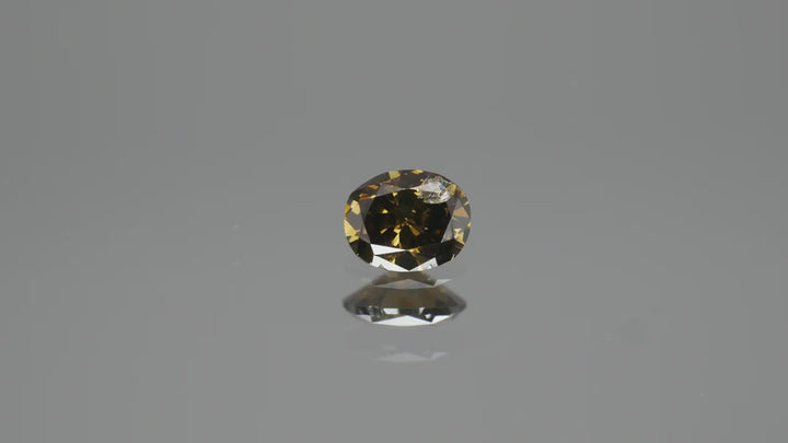 Diamond Fancy Natural Brownish Yellow