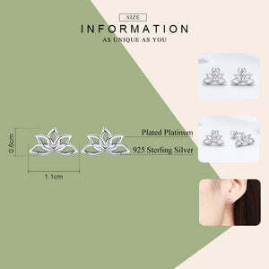 Silver Stud Earrings-Creative Design