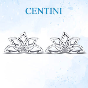 Silver Stud Earrings-Creative Design