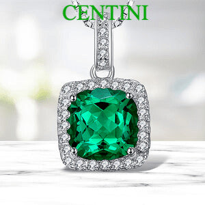 Tourmaline  Pendant-Brilliant Green Tourmaline Pendant