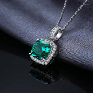 Tourmaline  Pendant-Brilliant Green Tourmaline Pendant