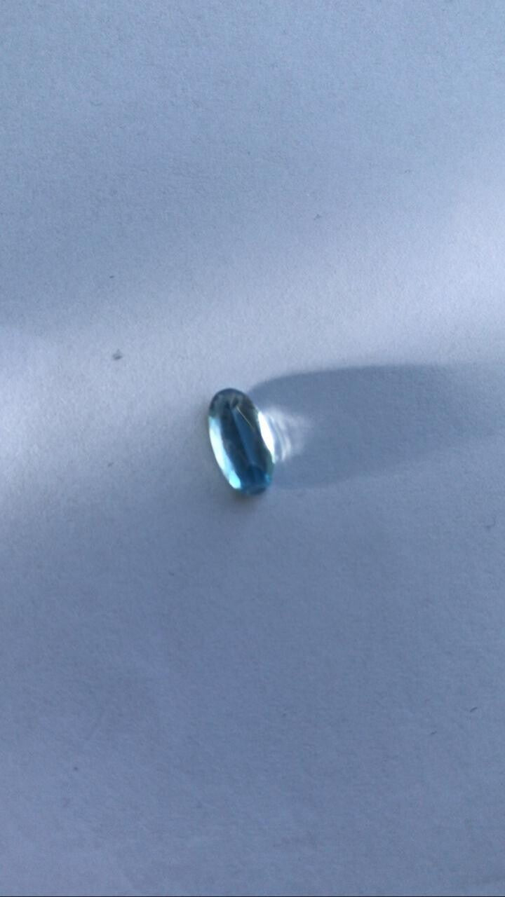 Aquamarine Blue Color - 1.16 ct Stunning Clarity