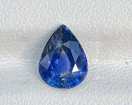 Sapphire Blue Color - Royal Blue Pear Cut Sapphire
