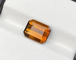 Brown Tourmaline - 1.53 ct VVS Clarity Faceted Gemstone