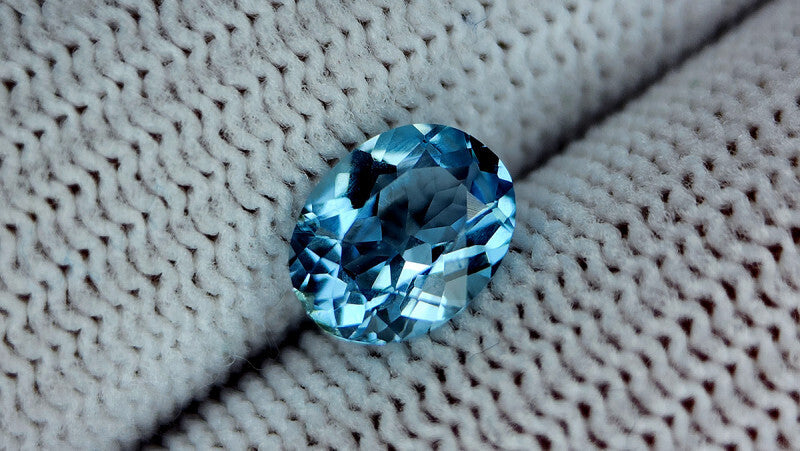 Aquamarine Gemstone - 0.75 cts of Tranquil Blue Elegance