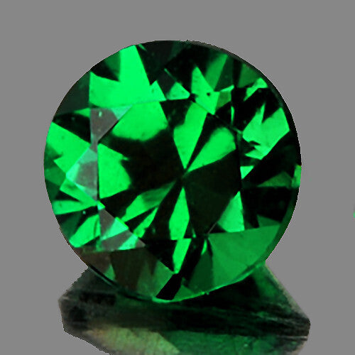 Tsavorite Green Color - Rare 0.15 ct Natural Tsavorite Gem