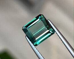 Tourmaline Pendant - 2.62 ct Octagonal Faceted Tourmaline