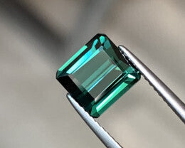 Tourmaline Pendant - 2.62 ct Octagonal Faceted Tourmaline